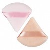 Bouffée triangulaire,Lot de 4 Wet & Dry Triangle Puff Triangle Beauty Puff Makeup Puff Éponge de maquillage Fond de teint en 