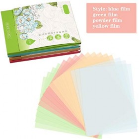 400 Feuilles Papier Absorbant lHuile de Visage Papier Absorbant lHuile Feuilles de Papier Buvard à lHuile pour les Fournit