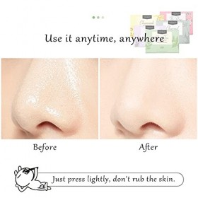 Feuilles Papier Absorbant lHuile de Visage 500 Pièces Papier de Contrôle dhuile Prévenir lacné, Utilisé pour Les Soins de 