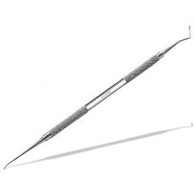 InstrumenteNrw Outil pour soulever un ongle incarné Modèle spécial avec bouts droit et arrondi