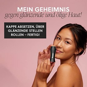 fioza Forever Matte Roller Rouleau de massage pour le visage, absorbant lhuile et matifiant, en pierre volcanique, pour le n