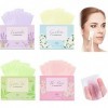 Papier Buvard dhuile,400 Pcs Papier Buvard Pour Le Visage,Papier Absorbant Visage,Papier Matifiante Visage,Feuille Absorbant