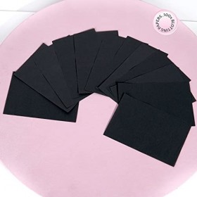 Brushworks Charcoal Blotting Papers 100 Sheets Papier matifiant au charbon 100 feuilles