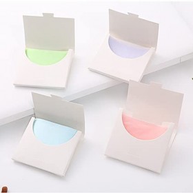 400 Feuilles Absorbant LHuile Papier Buvard Pour Le Visage Feuilles De Papier Buvard à LHuile Douce Pour Le Soin Du Visage 
