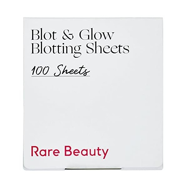 Rare Beauty Blot & Glow Blotting Sheets | 100 Sheets