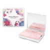 varuza Oil Blotting Paper with mirror case 100 feuilles, CHERRY BLOSSOM 