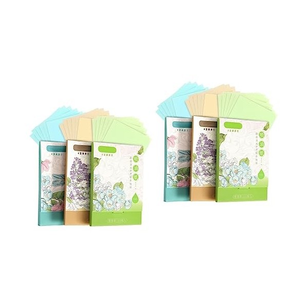FRCOLOR 1200 Pièces Papier Buvard DHuile Pour Le Visage Lingettes Nettoyantes Lingettes Naturelles Papier Buvard Maquillage