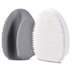 HieerBus Brosse de nettoyage visage en silicone , douce brosse manuelle nettoyante pour le nettoyage du visage pour exfoliati