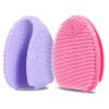 HieerBus Brosse de nettoyage visage en silicone , douce brosse manuelle nettoyante pour le nettoyage du visage pour exfoliati