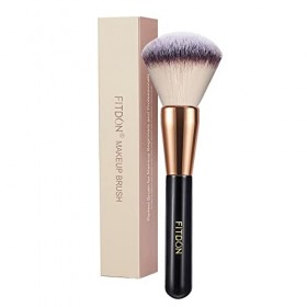 FITDON Pinceau de maquillage Poudre - Professionnel Kabuki Pinceaux pour le visage - Parfait Pour couverture minérale Poudre 