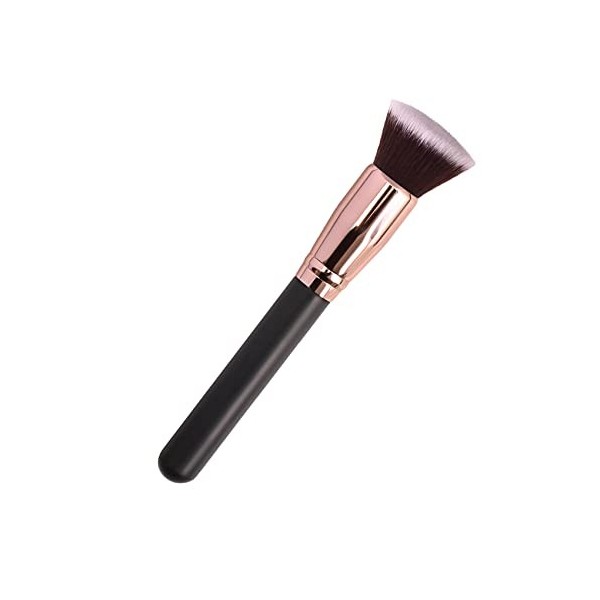 JeoPoom Pinceau de Maquillage, Pinceau Fond de Teint, Pinceau Contouring, pour Maquillage du Visage Parfait, Fibre Synthétiqu