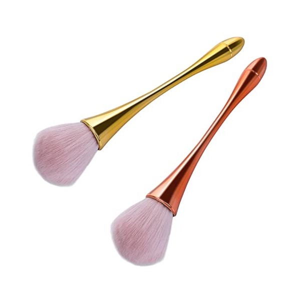 Prasacco Pinceau à blush pour maquillage, grand pinceau à poudre, pinceau à blush professionnel pour poudre libre, pinceaux d