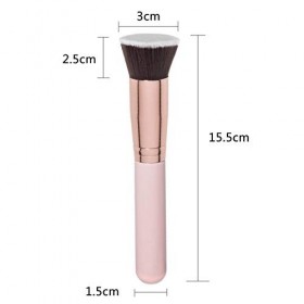 JeoPoom Pinceau Fond de Teint, Pinceau de Maquillage, Pinceau Contouring, Peut être Utilisé Sur Les Joues, Le Nez, Le Menton,