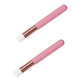Brosses à Shampoing de Cils, 2Pcs Brosse de Nettoyage en Profondeur des Pores du Nez, Brosse pour Enlever Les Points Noirs, O