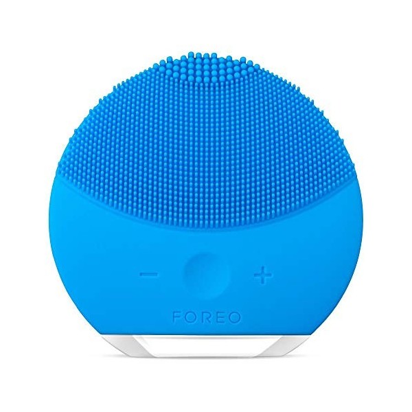 FOREO LUNA mini 2 Brosse nettoyante visage, Accessoires de voyage, Massage faciale électrique, Soins ultra-hygiéniques tous t