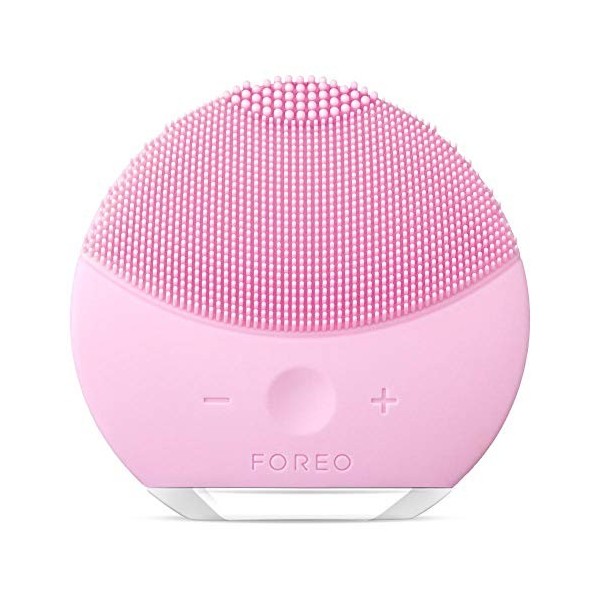 FOREO LUNA mini 2 Brosse nettoyante visage, Accessoires de voyage, Massage faciale électrique, Soins ultra-hygiéniques tous t