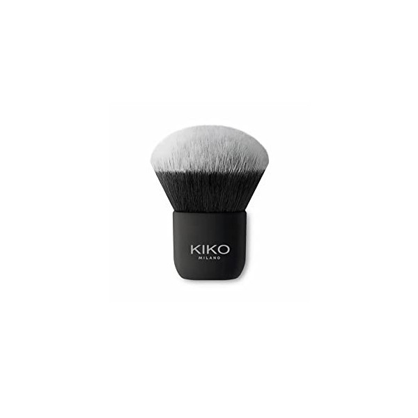 KIKO Milano Face 13 Kabuki Brush | Pinceau Kabuki Pour Appliquer Poudres Visage, Fibres Synthétiques