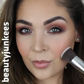 Beauty Junkees Pinceau à fond de teint plat et dense pour fond de teint liquide, crème, poudre, polissage, estompage, applica