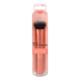 REAL TECHNIQUES Expert Face Brush Pinceau de fond de teint poudre/fluide 1 unité, 60 g, Rose