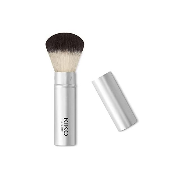 KIKO Milano Smart Powder Brush 102 | Pinceau Rond Pour Poudres Visage, Fibres Synthétiques