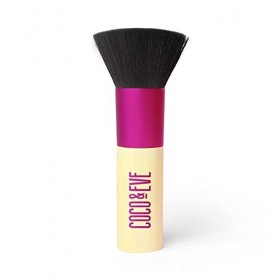 Coco & Eve - Pinceau kabuki Bali Sunny Honey - pour application dautobronzant - vegan/grande qualité