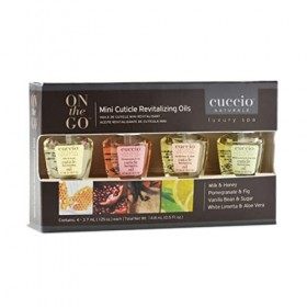 Cuccio Naturale Mini Cuticle Revitalizing Oils - Hydrating Oils for Instant Cuticle Repair for Dry Skin and Nails - Paraben a