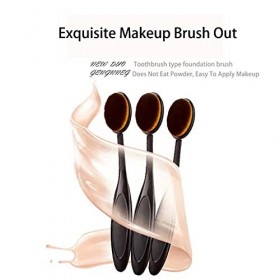 2 PièCes ChargéEs Brosse à Dents Type Brosse De Maquillage Brosse De Base Multifonctionnelle Brosse Faciale Brosse De Base Po