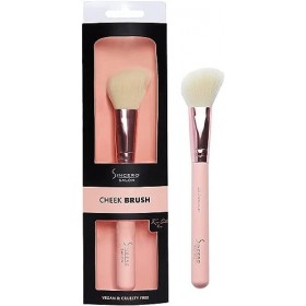 Pinceau Poudre et Bronzer SINCERO SALON, Pinceau Maquillage Multifonction | Rose Doré | Pinceau Highlighter et Blush 100% Vég