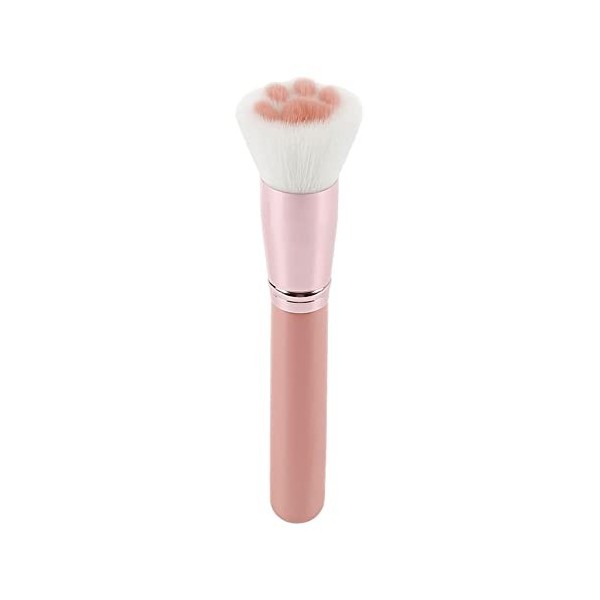 FOUTP Pinceau De Maquillage Pour Fond De Teint, Pinceau Cosmétique De Patte De Chat Parfait Pour Mélanger La Poudre Pour Le V