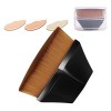 AUAUY 1 PCS Pinceau Fond de Teint, Foundation Brush, Pinceaux Maquillage Avec Boîte de Rangement Super Soft Pinceau pour Méla