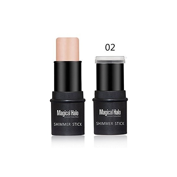 Highlighter Maquillage, Contouring Maquillage Stick, Bâton de Surligneur, bâton de Fondation de maquillage de contour dombre