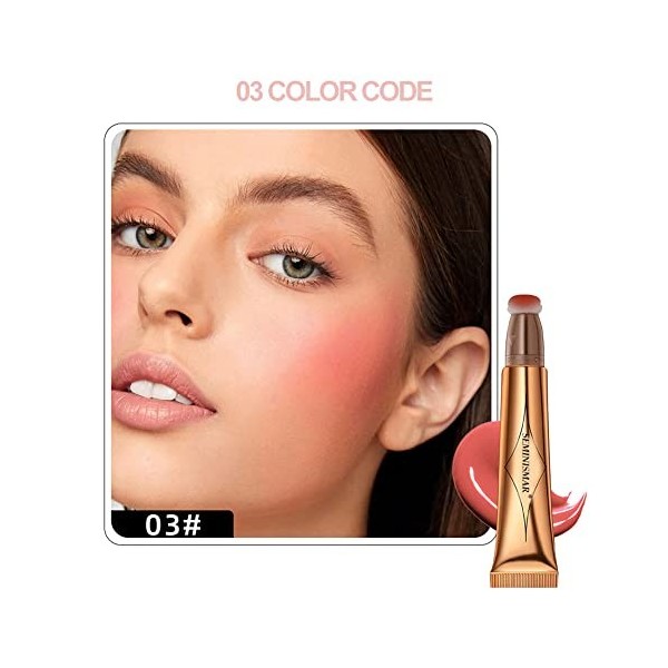 Contouring Blush Stick,Bâton Blush,Contouring Stick,Maquillage Blush Stick,Bronzer Stick,Contouring Maquillage Stick,Brosse b