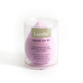 Larelle Maquillage Oeuf Eponge Accessoires Beauty Tool Sans Latex Visage Corps Liquide Crème Poudre Rose
