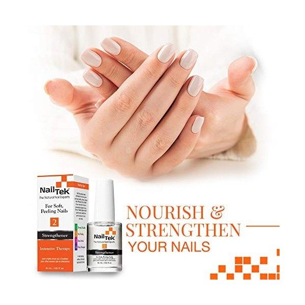 Nail Tek Strengthener Intensive Therapy Nail - 2 For Unisex 0.5 oz Nail Treatment