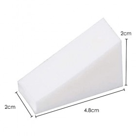 30 Pcs Éponges Maquillage,Éponge Maquillage Triangle,Éponges Cosmétiques Forme de Triangle, Wedge Sponge Maquillage,Éponges C