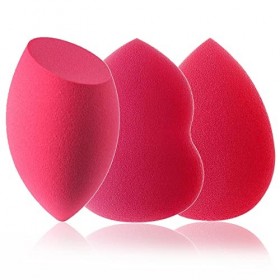 TCPENG Lot de 3 éponges de maquillage pour estomper le fond de teint liquide, la crème et la poudre – Facile à nettoyer, supe