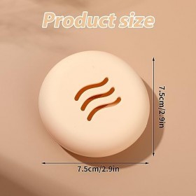 Thinp Porte-éponge de maquillage en silicone respirant pour toutes les éponges, utilisation quotidienne professionnelle ou vo