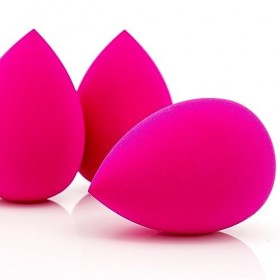 LALILL Beauty Blender Lot de 3 - Silicone Eponge Maquillage - Ensemble Pratique dBlender Maquillage - Eponge Maquillage Fond