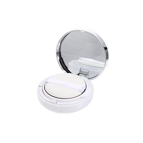 Minkissy Boîte de rangement portable pour coussin houppette à coussin dair, boîte de rangement vide pour coussin dair, boît