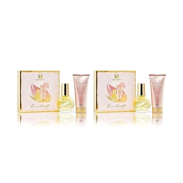 Gloria Vanderbilt No.1 Coffret cadeau Eau de toilette Vaporisateur Parfum pour femme 30 ml + Lotion pour le corps 100 ml Lot