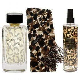 Rachel Zoe Instinct For Women 3 Pc Gift Set 3.4oz EDP Spray, Body Mist, Scarf