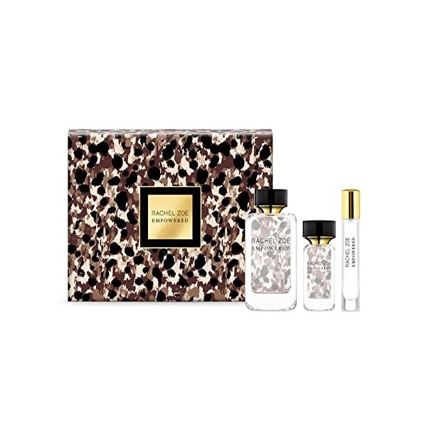 Rachel Zoe Empowered For Women 3 Pc Gift Set 3.4oz EDP Spray, 1oz EDP Spray, 0.34oz EDP Spray