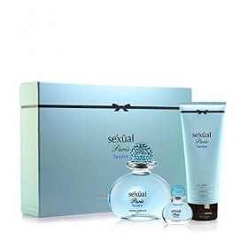 Michel Germain Sexual Paris Tendre - Gift Set for Women - Fresh, Wood Scent - Notes of Ginger, French Rose and Amber - Long L
