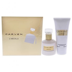 Carven LAbsolu For Women 2 Pc Gift Set 1.66oz EDP Spray, 3.33oz Perfume Body Milk