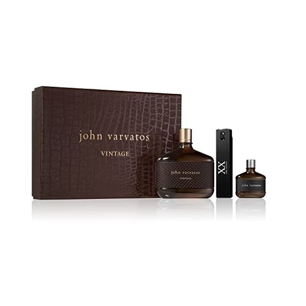 John Varvatos Vintage, Parfum durable et intense, Senteur Chyprée Aromatique