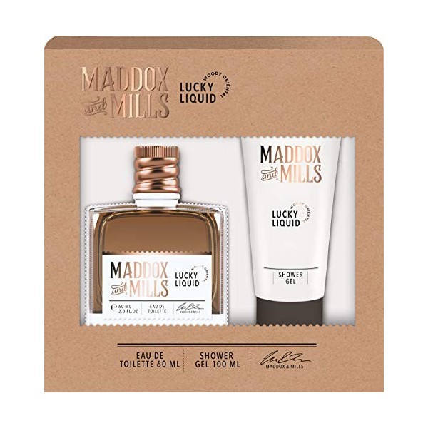 Maddox&Mills Lucky Liquid GSP Eau de toilette 60 ml + DG 100 ml 464 g