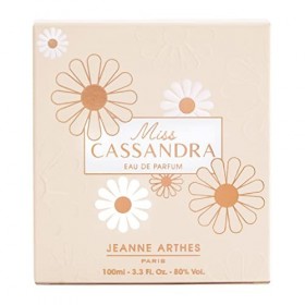 Jeanne Arthes - Miss Cassandra - 100 ml - Eau de Parfum Femme - Senteur floral - Fabriqué en France
