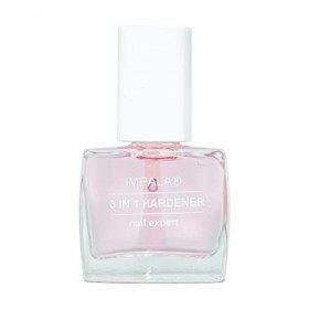 IMPALA | Durcisseur actif 3 en 1 n°2 | Renforce et hydrate les ongles et les cuticules | Favorise la croissance | Utiliser se