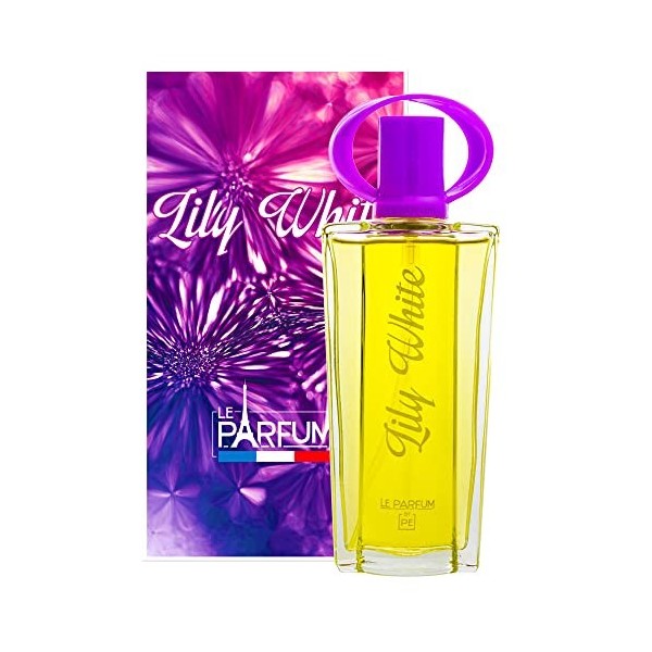 LE PARFUM DE FRANCE Lily White Eau de Toilette Femme 75 ml