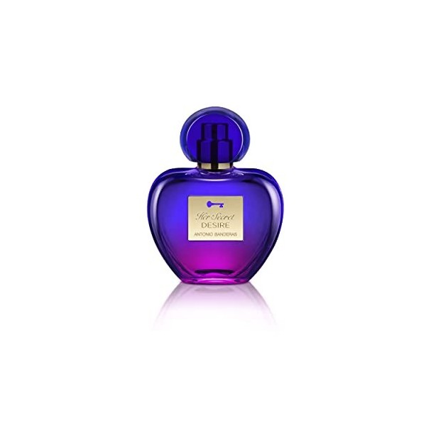 Antonio Banderas Perfumes - Her Secret Desire - Eau de Toilette Spray for Women, Floral, Fruity and Sweet Fragrance - 1.7 Fl 